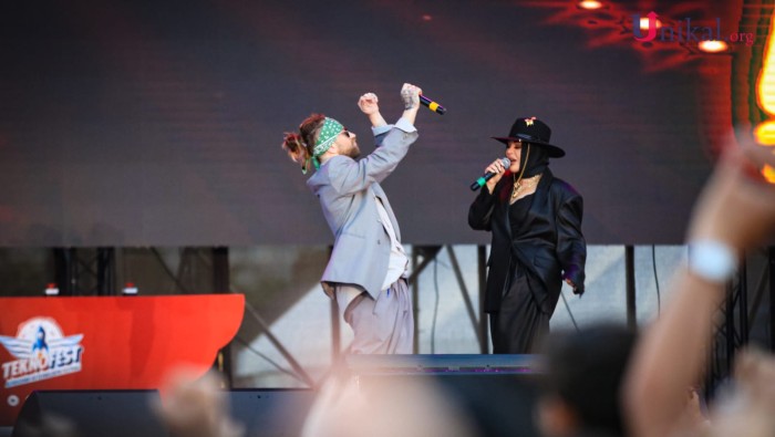 Bakıdakı "TEKNOFEST" festivalının ilk günü konsertlə davam edib - FOTOLAR